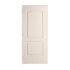 Trimlite 32" x 80" Primed 2-Panel Arch Top Caiman Molded Hollow Core 4-9/16" Jamb Right Hand Prehung Door with Satin Nickel Hinges Primed