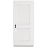 Trimlite Traditional 2 Panel 32" by 80" Right Handed Pre-Hung Exterior Entry Door with 7-1/4" Door Jamb Primed
