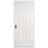 Trimlite Traditional True 4 Panel 32" by 80" Right Handed Pre-Hung Exterior Entry Door with 7-1/4" Door Jamb Primed