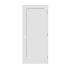 Trimlite 32" by 84" Shaker 1 Panel Left Handed Interior Prehung Passage Door with Brushed Chrome Hinges and 7-1/4" Door Jamb Primed