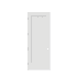 Trimlite 32" by 96" Shaker 1-Panel Right Hand Handed Interior Pre-Hung Passage Door with Brushed Chrome Hinges and 7-1/4" Door Jamb Primed