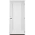 Trimlite 36" by 80" 2-Step Shaker Left Handed Interior Prehung Fire Rated Passage Door with Black Hinges and 7 1/4" Door Jamb - Mill Sill Primed