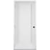 Trimlite 36" by 80" 2-Step Shaker Right Handed Interior Prehung Fire Rated Passage Door with Satin Nickel Hinges and 4 9/16" Door Jamb - Bronze Sill Primed