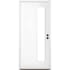 Trimlite 36" by 80" Left Handed Exterior Pre-Hung Entry Door with Oil Rubbed Bronze Hinges and Bronze Sill Primed