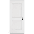 Trimlite Traditional 2 Panel 36" by 80" Left Handed Pre-Hung Exterior Entry Door with 6-9/16" Door Jamb Primed