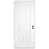 Trimlite 3/4 Three Panel 36" by 80" Left Handed Pre-Hung Exterior Entry Door with 6-9/16" Door Jamb Primed