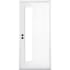 Trimlite 36" by 80" Right Handed Exterior Pre-Hung Entry Door with Satin Nickel Hinges and Mill Sill Primed