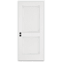 Trimlite Traditional 2 Panel 36" by 80" Right Handed Pre-Hung Exterior Entry Door with 6-9/16" Door Jamb Primed