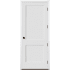 Trimlite 36" by 96" 2-Panel Shaker Left Handed Interior Prehung Fire Rated Passage Door with Black Hinges and 4 9/16" Door Jamb - Bronze Sill Primed