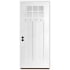 Trimlite 36" W x 96" H Clear 6-Lite 2-Panel Contemporary Right-Hand Inswing Exterior Prehung Entry Door with Black Hinges, 4-9/16" Door Jamb, and Bronze Sill Primed