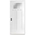 Trimlite 36" W x 96" H Patina 6-Lite 2-Panel Contemporary Right-Hand Inswing Exterior Prehung Entry Door with Satin Nickel Hinges, 6-9/16" Door Jamb, and Mill Sill Primed