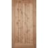 Trimlite 42" x 84" Unfinished Notty Alder Panel Barn Door Knotty Alder