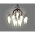 Troy Lighting Woodside 32" Wide Pendant Chili Iron