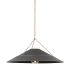 Troy Lighting Arcane 34" Wide Pendant Patina Brass / Graphite
