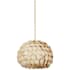 Troy Lighting Edric 21" Wide Abstract Pendant Vintage Gold Leaf