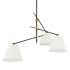 Troy Lighting Navin 3 Light 53" Wide Chandelier Patina Brass