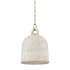 Troy Lighting Relic 12" Wide Pendant Patina Brass / White Ceramic