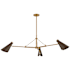 Troy Lighting Andersen 3 Light 50" Wide Chandelier Patina Brass / Bronze