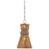 Troy Lighting Raphael 2 Light 14" Wide Hand Knotted Jute String Pendant Patina Brass