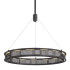 Troy Lighting Fuze Single Light 29" Wide LED Ring Chandelier Modern Bronze