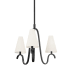 Troy Lighting Melor 3 Light 27" Wide Chandelier Forged Iron