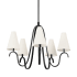 Troy Lighting Melor 5 Light 41" Wide Chandelier Forged Iron