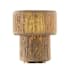 Troy Lighting Kenai 20" Tall Column Table Lamp with Woven Jute String Shade Patina Brass