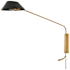 Troy Lighting Sacramento 28" Tall Plug-In Wall Sconce Patina Brass / Soft Black