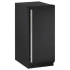 U-Line 15 Inch Wide 30 Lb. Capacity Built-In Ice Maker with 60 Lb. Daily Ice Production with Pump from the 1000 Series Black