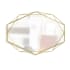 Umbra Prisma 17" W x 22-3/8" H Geometric Framed Bathroom Mirror Clear