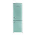 Unique Appliances Classic Retro 24 Inch Wide 11.7 Cu. Ft. Energy Star Certified Bottom Freezer Refrigerator with Quick Freeze Ocean Mist Turquoise