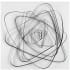 Uttermost Nucleus 46" Square Urban Modern Metal Wall Art Decor Matte Black / White