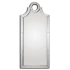 Uttermost Acacius 30" W x 66" H Arched Framed Bathroom Mirror Antique Mirror