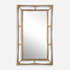 Uttermost Felix 30"W x 50"H Rectangular Flat Accent Mirror Gold