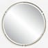 Uttermost Wesley 38-1/4" Diameter Circular Beveled Accent Mirror Brass