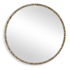 Uttermost Odeon 40-1/4" Diameter Circular Flat Iron and Shell Framed Accent Mirror Bronze