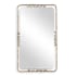 Uttermost Tahoma 30"W x 50"H Rectangular Flat Iron Framed Accent Mirror Antique Gold