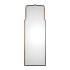 Uttermost Adelasia 24-1/2" W x 68-5/8" H Rectangular Framed Bathroom Mirror Antiqued Gold Leaf