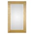 Uttermost Chaney 43-1/2" W x 73-1/2" H Rectangular Framed Bathroom Mirror Hand Applied Gold Leaf
