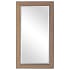 Uttermost Valles 25-5/8" W x 45-5/8" H Rectangular Framed Bathroom Mirror Antique Gold / Rust