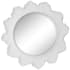 Uttermost Sea Coral 33-5/8" Diameter Circular Framed Bathroom Mirror White