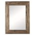 Uttermost Rennick 36" Wide and 48" High Rectangular Framed Bathroom Mirror Rustic Brown