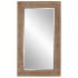 Uttermost Ranahan 42" W x 72" H Rectangular Framed Bathroom Mirror Brown