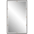 Uttermost Egon 27-3/8" W x 47-1/2" H Rectangular Framed Bathroom Mirror Aged Bronze
