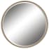 Uttermost Ranchero 42-1/2" Diameter Circular Framed Bathroom Mirror Black