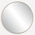 Uttermost Junius 60" Diameter Circular Flat Accent Mirror Gold