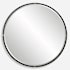 Uttermost Bonded 48-7/8" Diameter Circular Beveled Accent Mirror Black