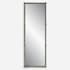 Uttermost Gattola 24-3/4"W x 72-3/4"H Rectangular Flat Framed Full Length Mirror Green