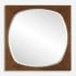 Uttermost Garonne 40" Diameter Circular Framed Bathroom Mirror Brass