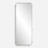Uttermost Pali 29-3/8" W x 73-1/2" H Rectangular Framed Bathroom Mirror Black